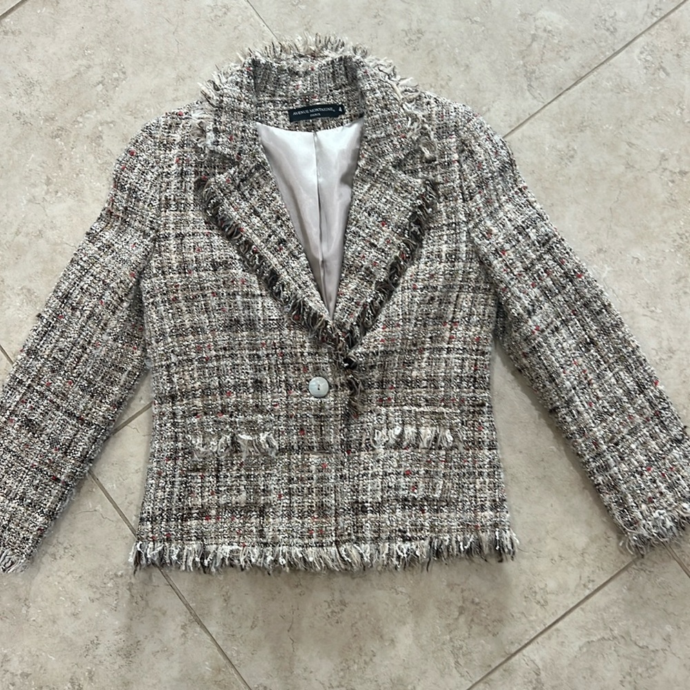 Avenue Montaigne Paris Jacket. Size 4